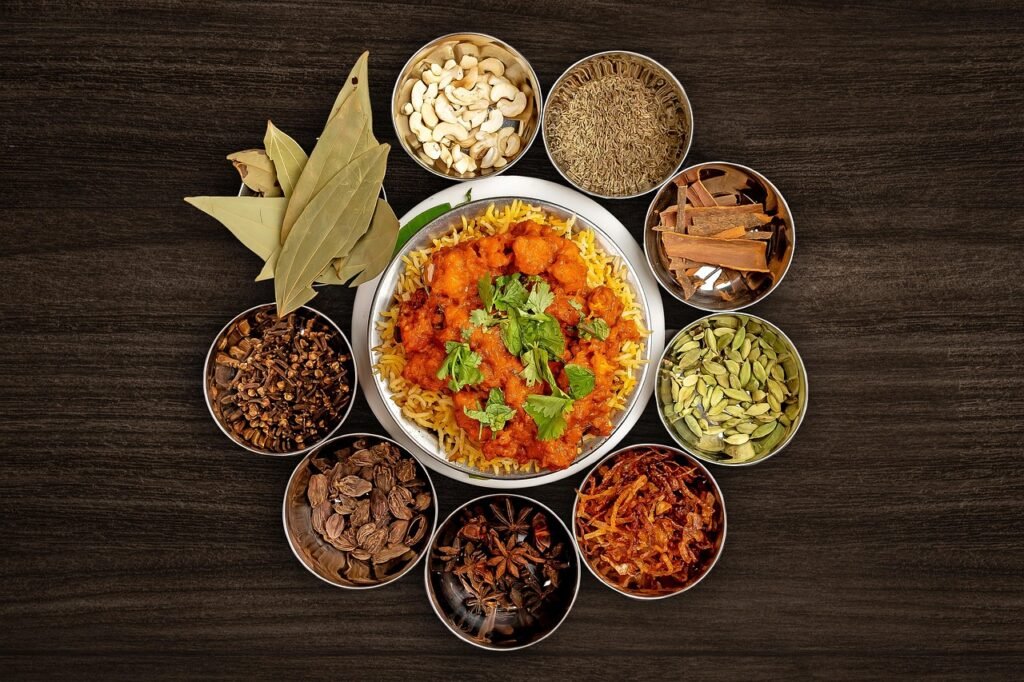 spices, biryani, indian cuisine, food art, indian food, food styling, sharadhamba nagar, jalahalli village, bengaluru, karnataka, india, flat lay, biryani, biryani, biryani, biryani, biryani, indian food, indian food, indian food